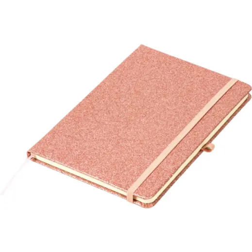 Altitude Sparkle A5 Hard Cover Notebook Rose Gold Unbranded